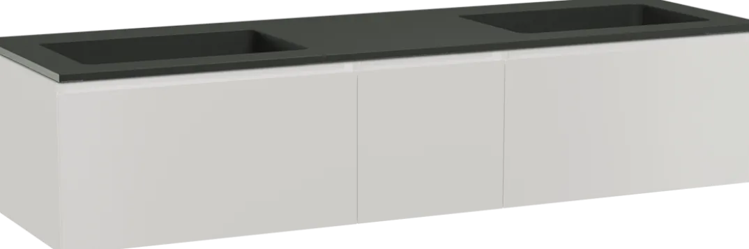 Storke Edge badkamermeubel met Scuro wastafel