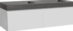 Storke Edge badkamermeubel met Scuro High wastafel