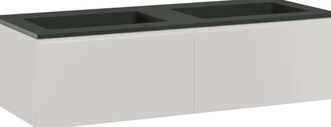 Storke Edge badkamermeubel met Scuro wastafel