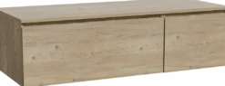 Storke Edge badkamermeubel met Panton wastafelblad voor waskom(men)