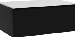 Storke Edge badkamermeubel met Tavola wastafelblad voor waskom(men)