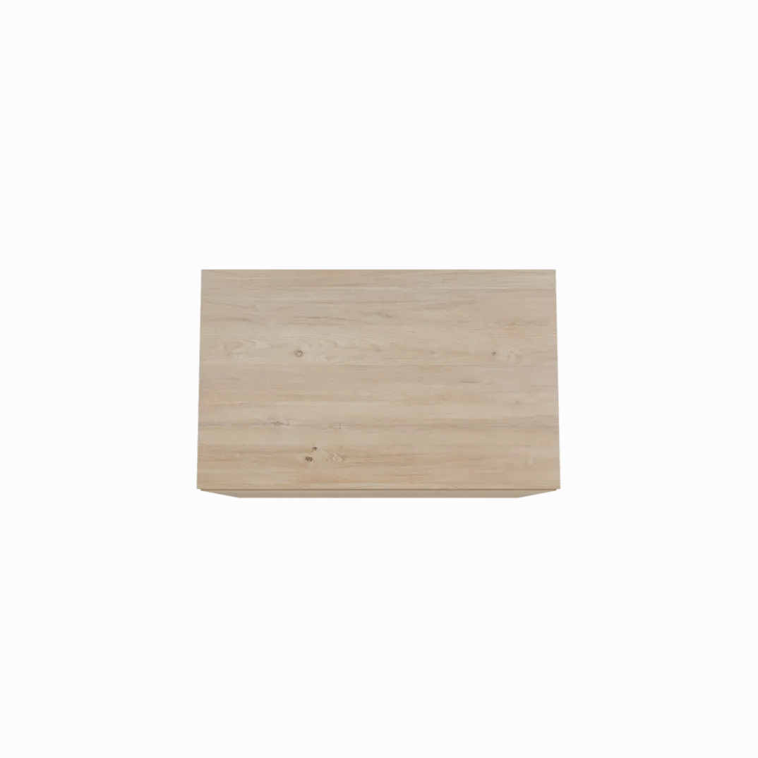 Storke Edge badkamermeubel met Panton wastafelblad voor waskom(men)