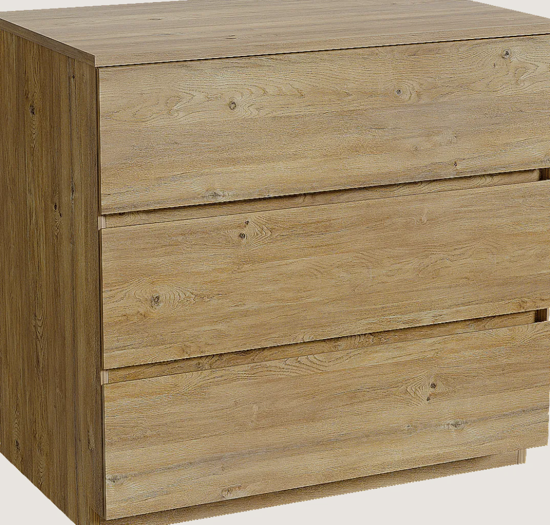 Storke Edge badkamermeubel met Panton wastafelblad voor waskom(men)