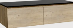Storke Edge badkamermeubel met Panton wastafelblad voor waskom(men)