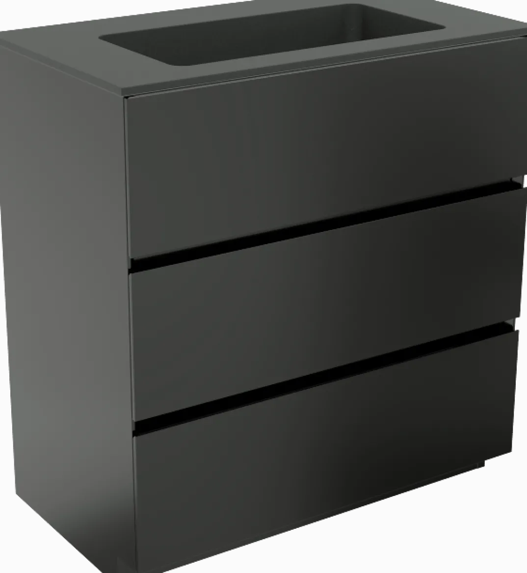 Storke Edge badkamermeubel met Scuro wastafel