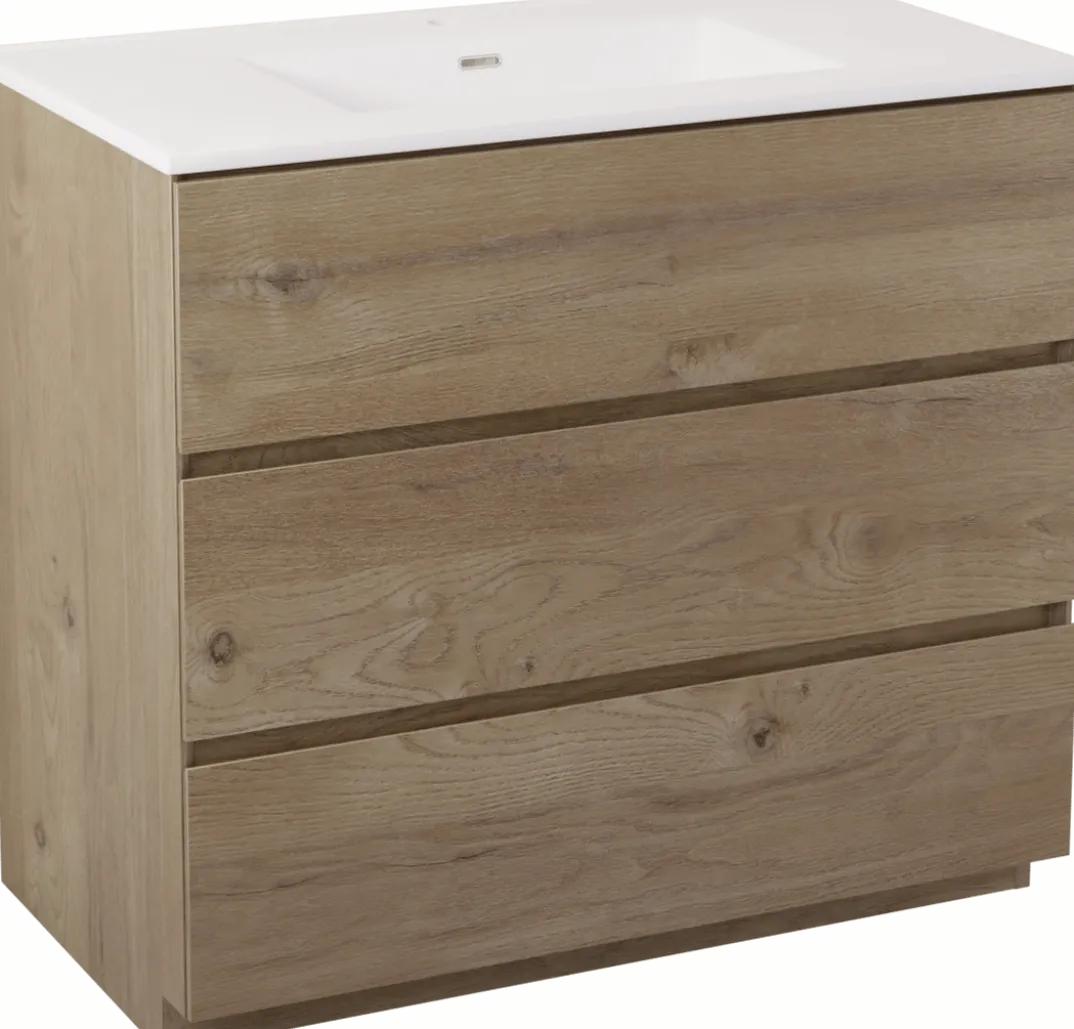 Storke Edge badkamermeubel met Kera wastafel