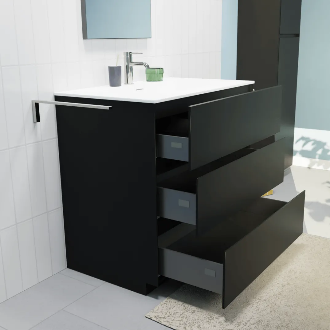 Storke Edge badkamermeubel met Mata wastafel