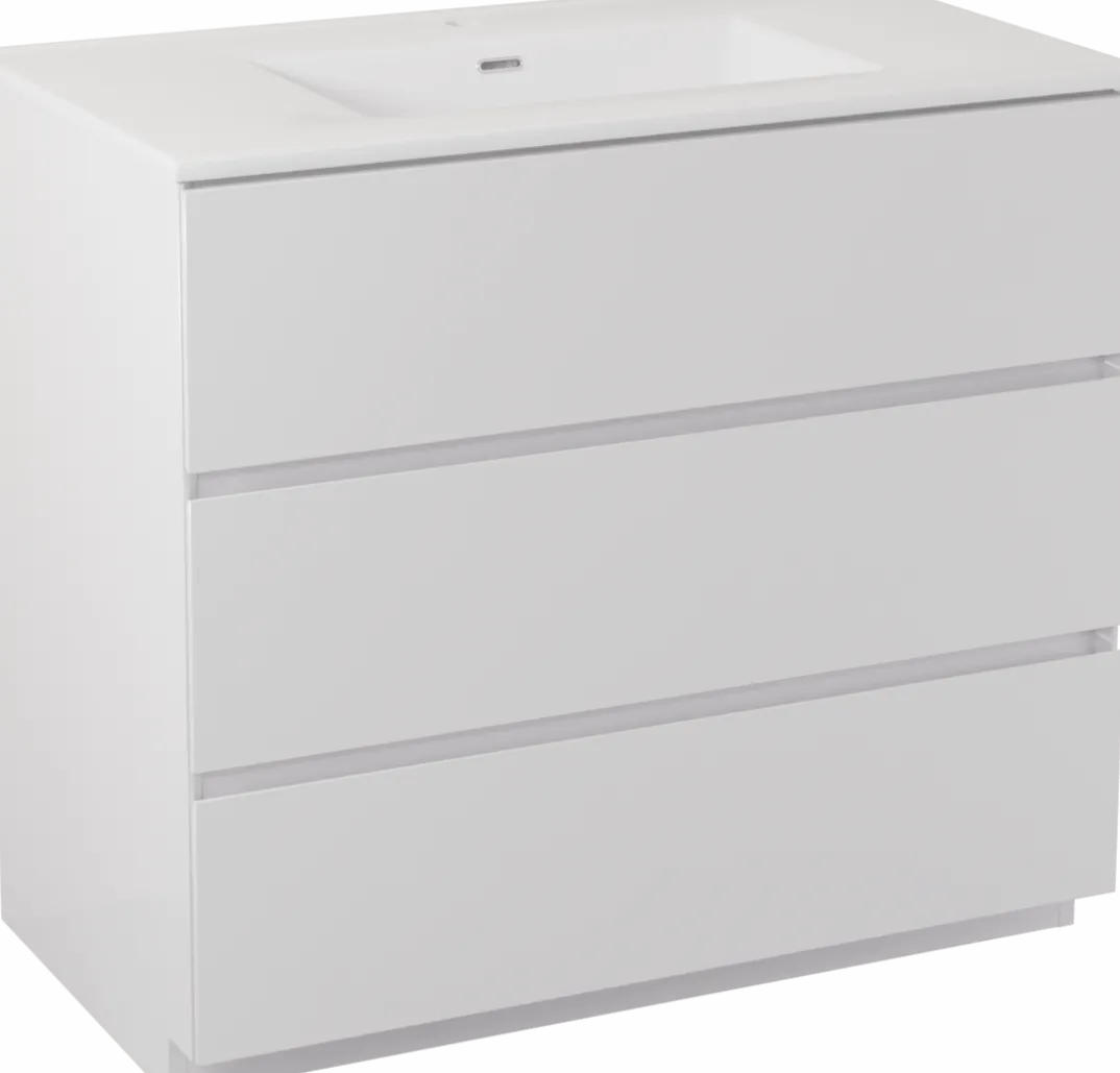 Storke Edge badkamermeubel met Kera wastafel