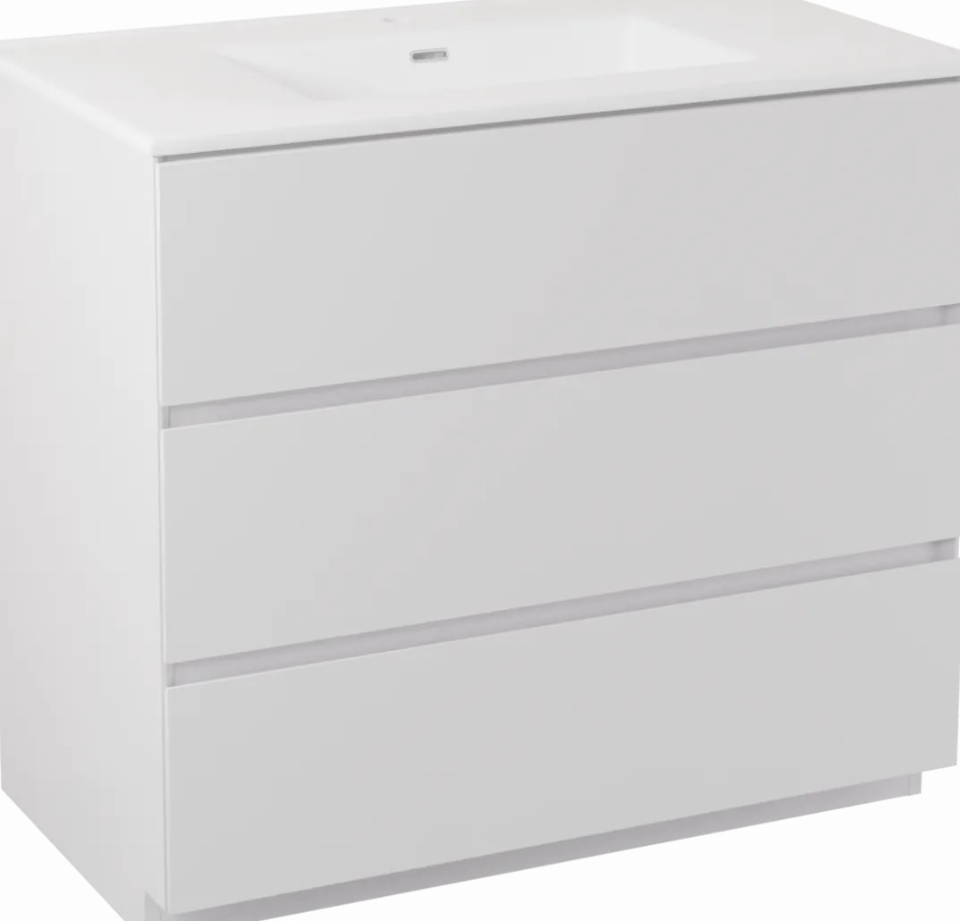 Storke Edge badkamermeubel met Kera wastafel