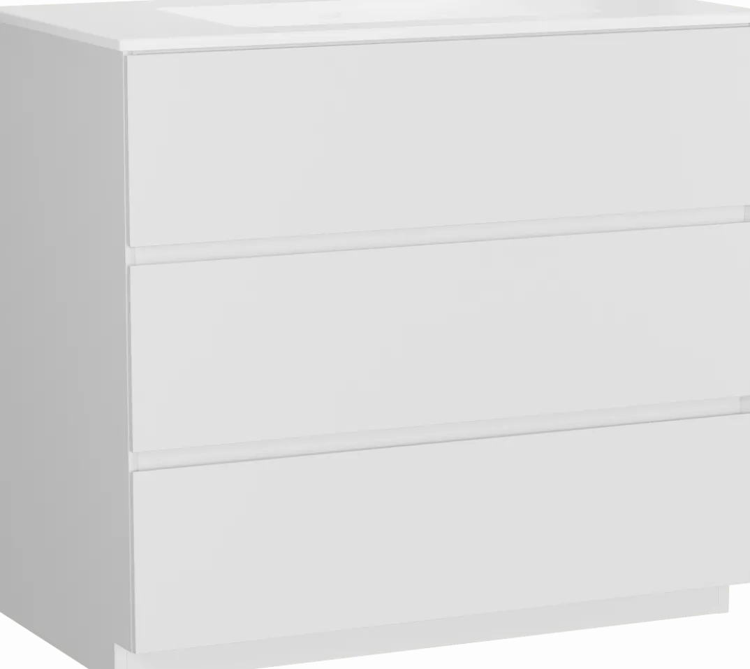 Storke Edge badkamermeubel met Bilia wastafel