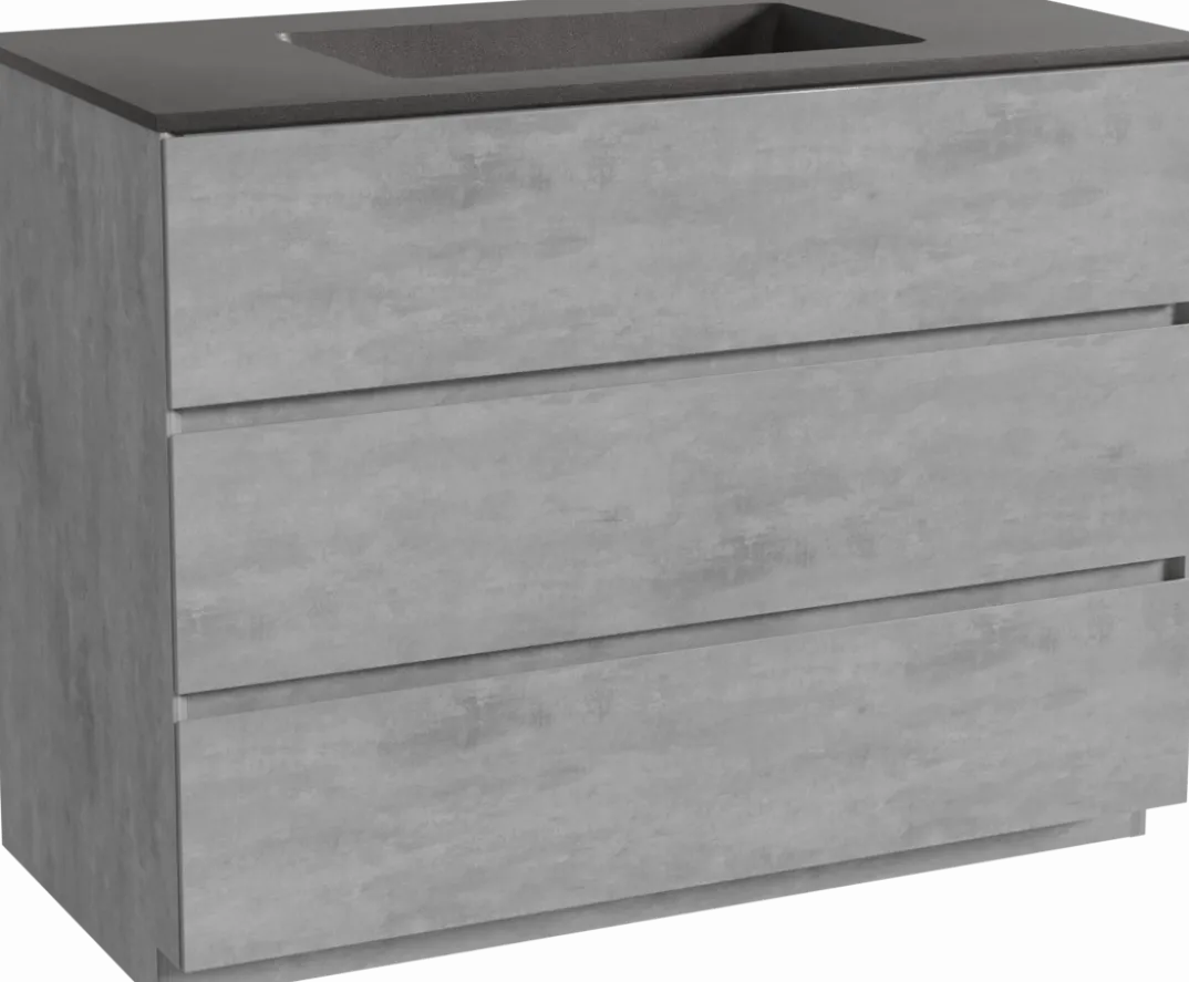 Storke Edge badkamermeubel met Scuro wastafel
