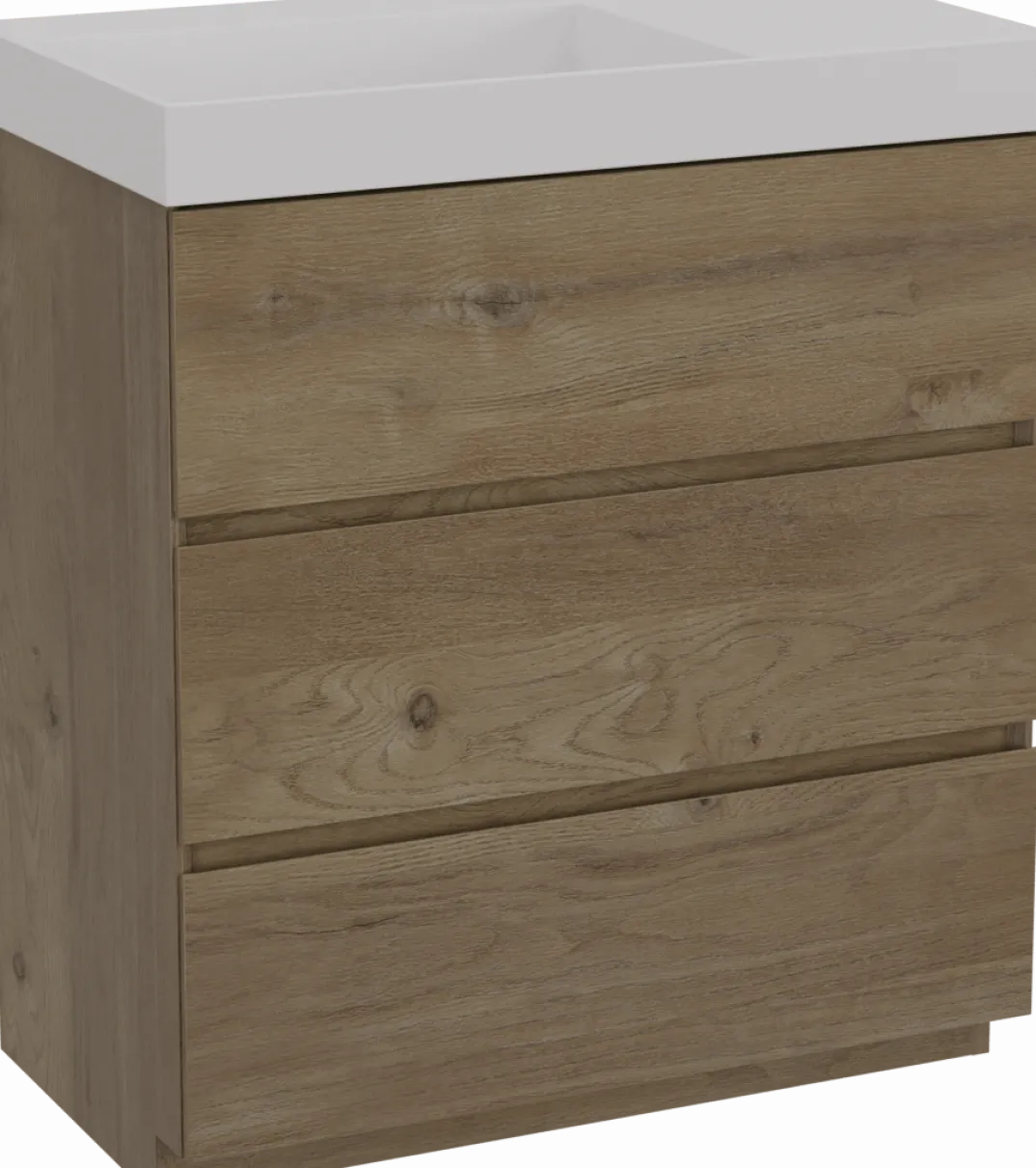 Storke Edge badkamermeubel met Jura wastafel
