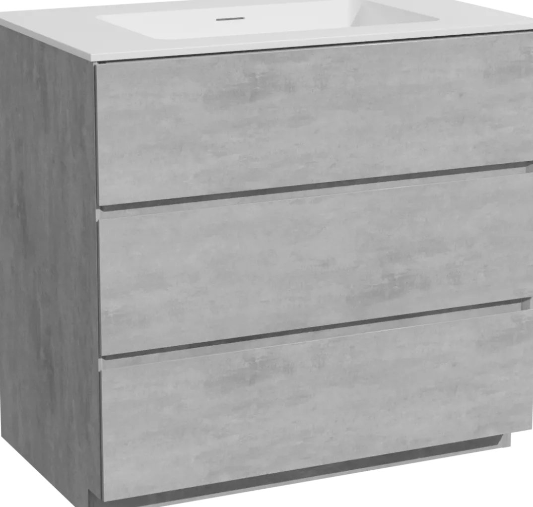 Storke Edge badkamermeubel met Mata wastafel