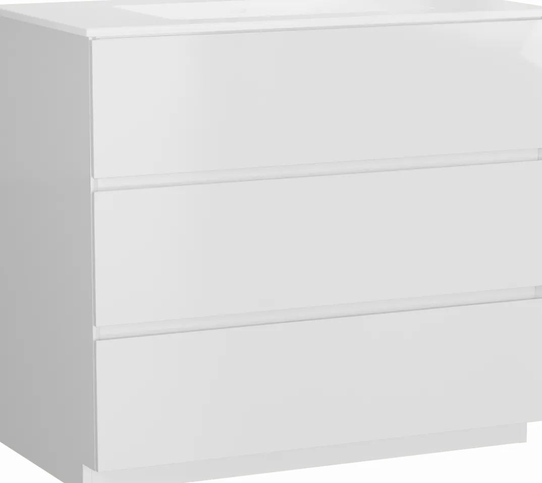 Storke Edge badkamermeubel met Bilia wastafel