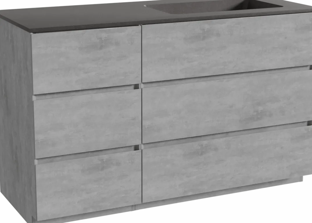 Storke Edge badkamermeubel met Scuro wastafel