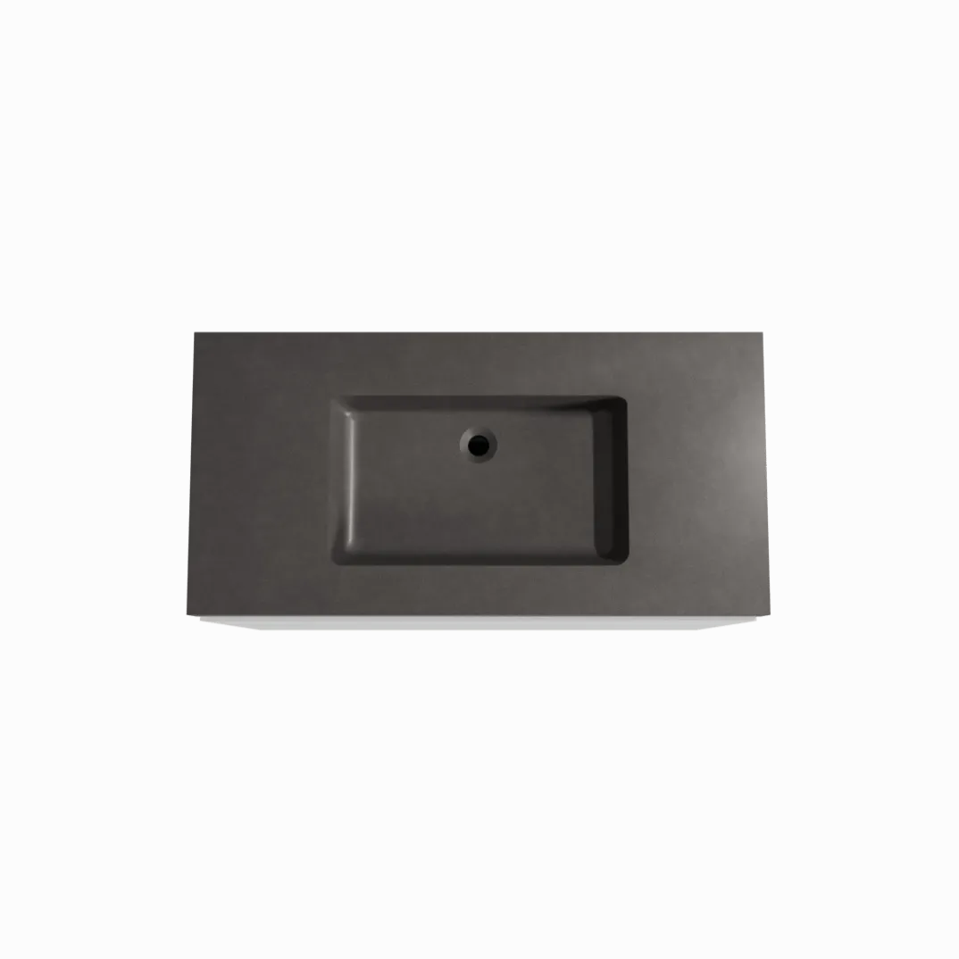 Storke Edge badkamermeubel met Scuro High wastafel