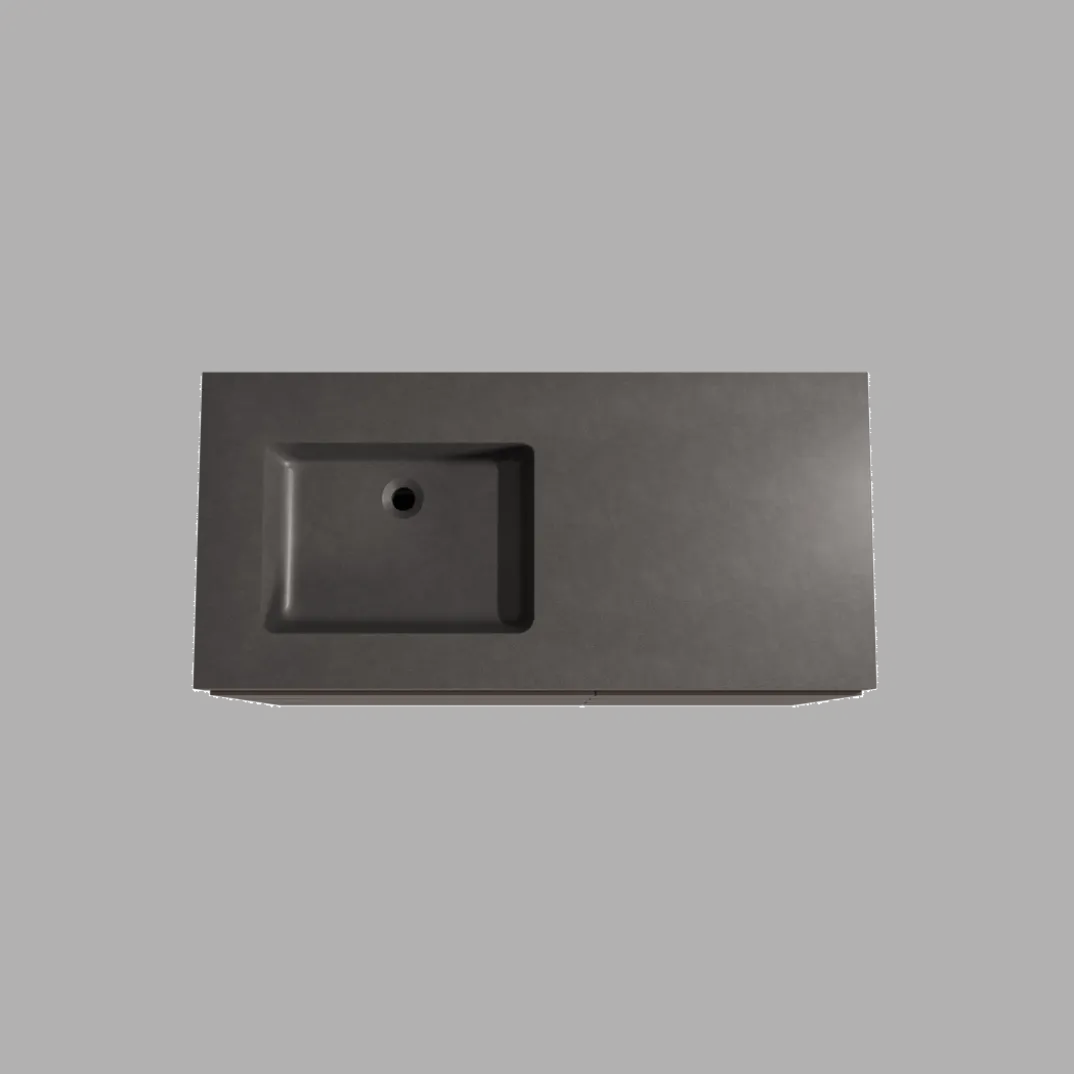 Storke Edge badkamermeubel met Scuro High wastafel