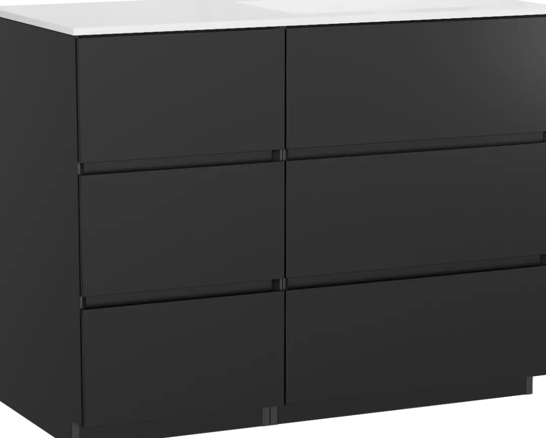 Storke Edge badkamermeubel met Bilia wastafel