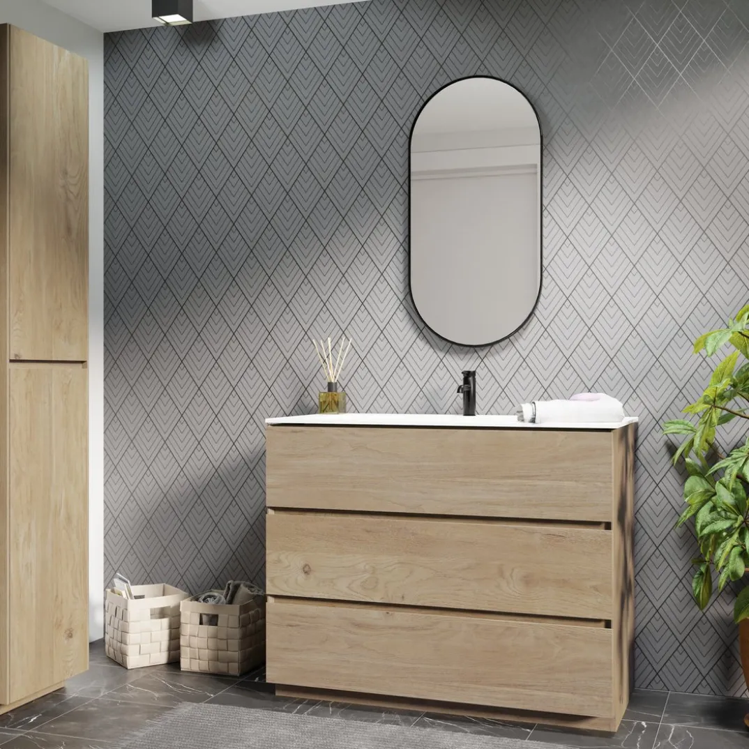 Storke Edge badkamermeubel met Mata wastafel