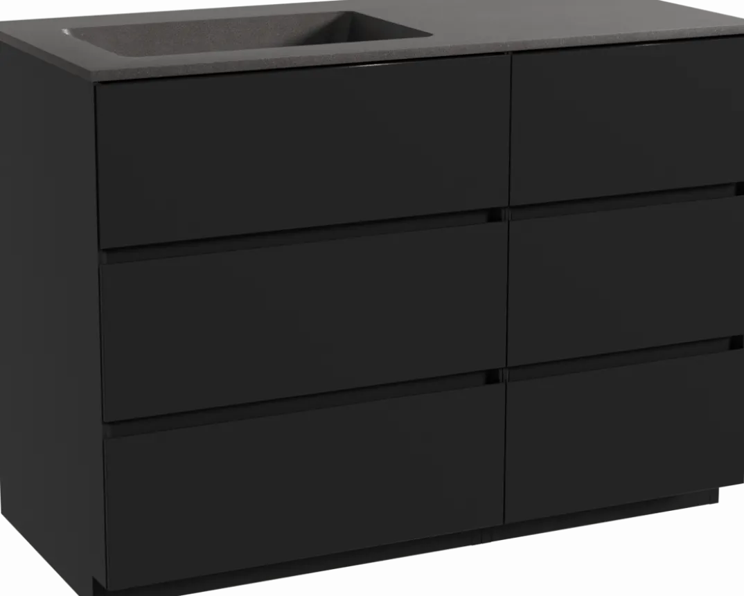 Storke Edge badkamermeubel met Scuro wastafel