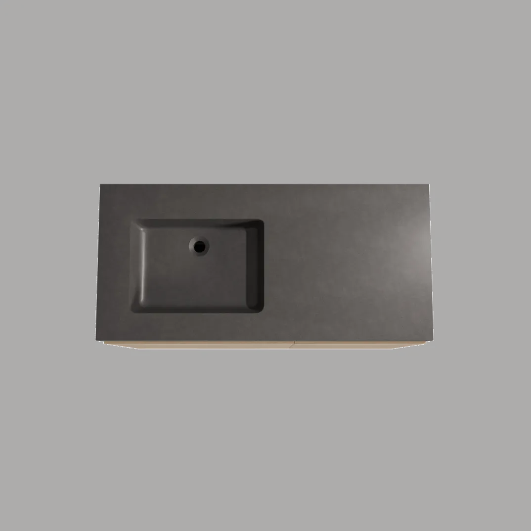 Storke Edge badkamermeubel met Scuro High wastafel