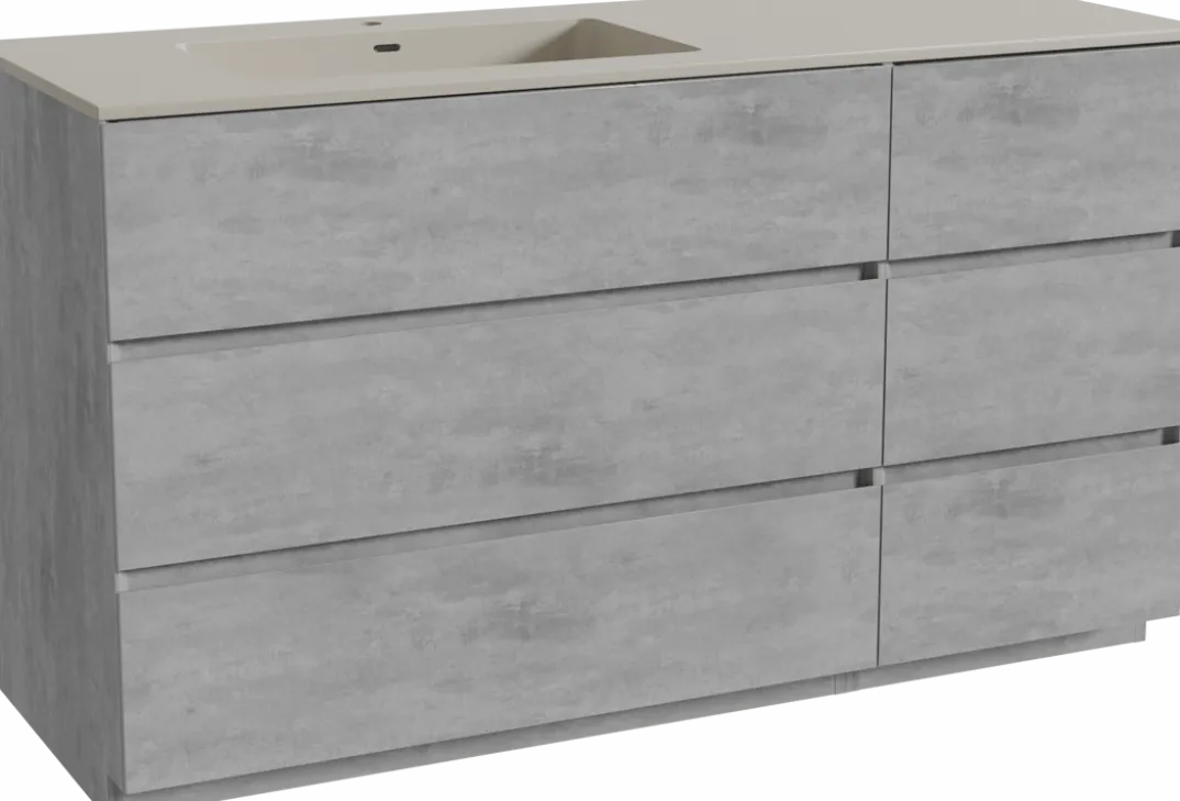 Storke Edge badkamermeubel met Diva wastafel