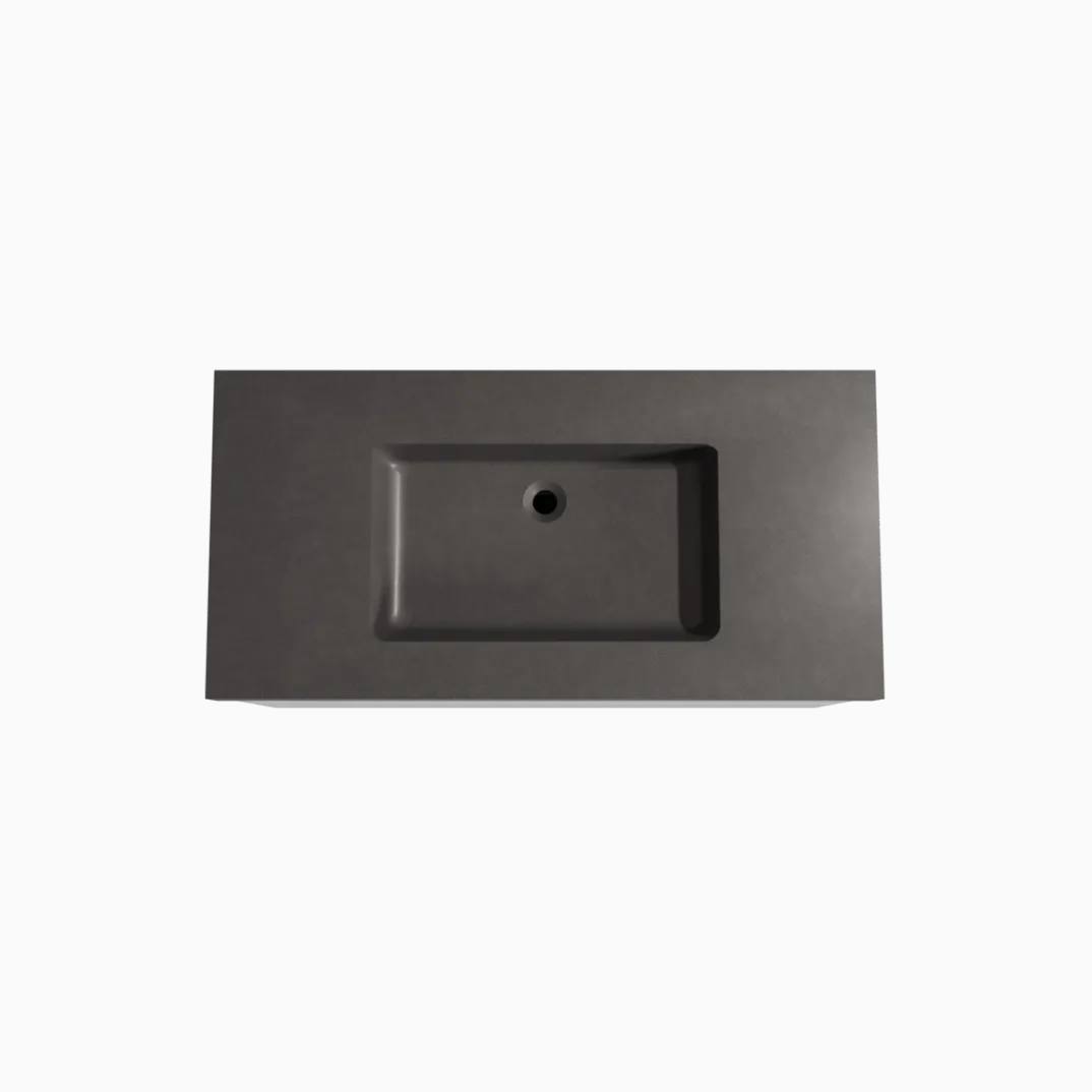 Storke Edge badkamermeubel met Scuro High wastafel