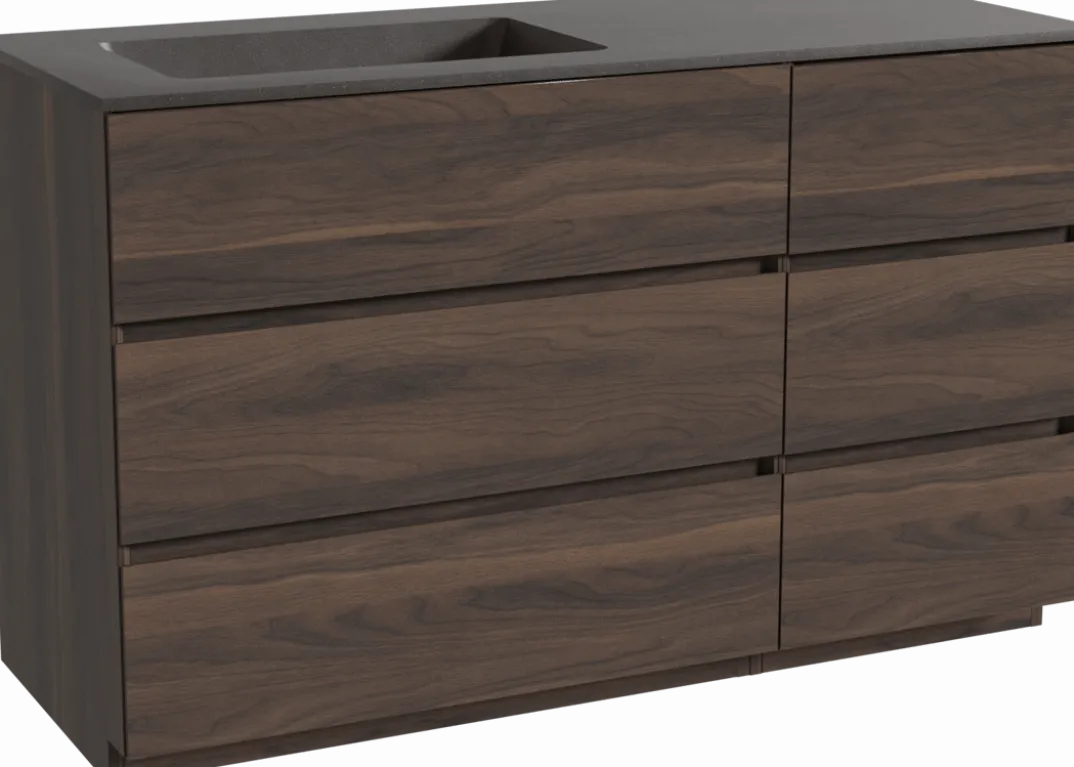 Storke Edge badkamermeubel met Scuro wastafel