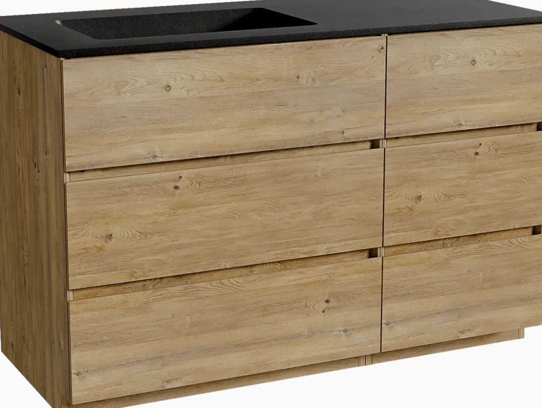 Storke Edge badkamermeubel met Scuro wastafel