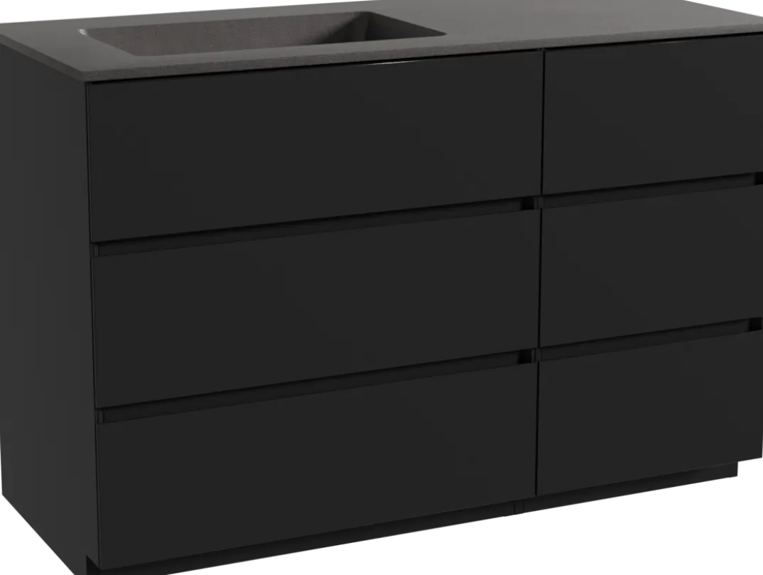 Storke Edge badkamermeubel met Scuro wastafel