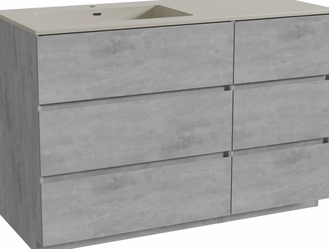 Storke Edge badkamermeubel met Diva wastafel