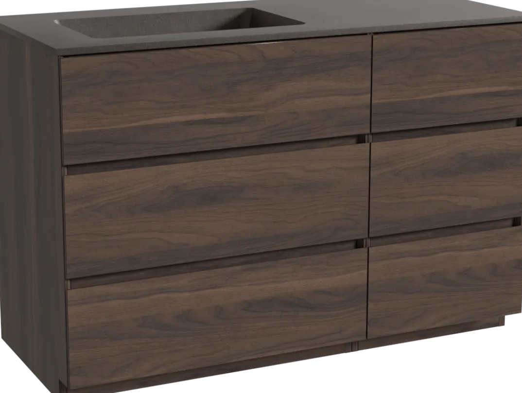 Storke Edge badkamermeubel met Scuro wastafel