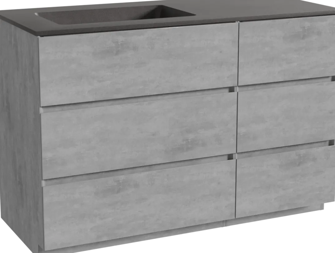 Storke Edge badkamermeubel met Scuro wastafel