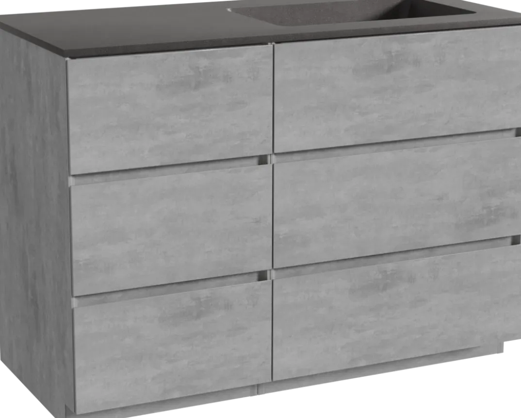 Storke Edge badkamermeubel met Scuro wastafel
