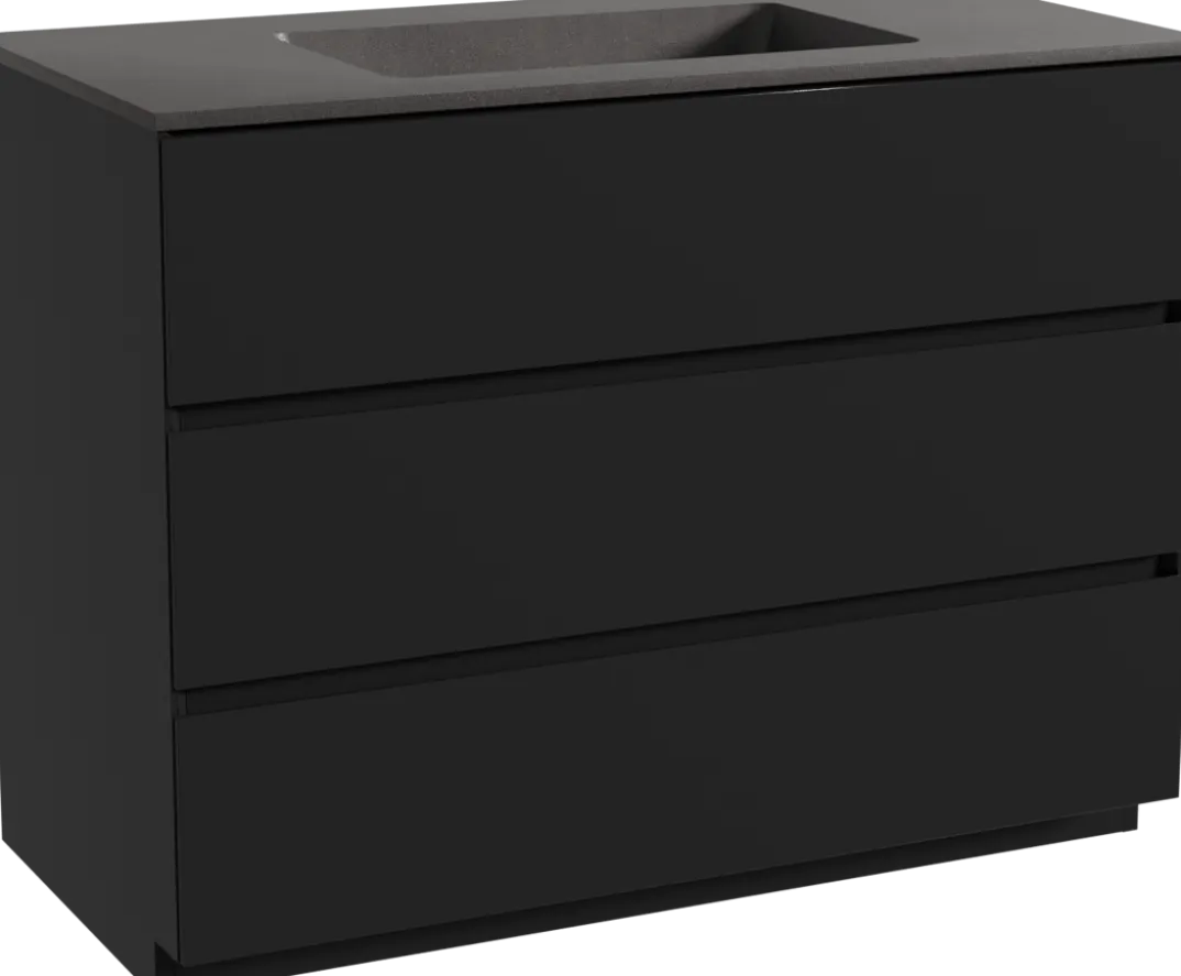 Storke Edge badkamermeubel met Scuro wastafel