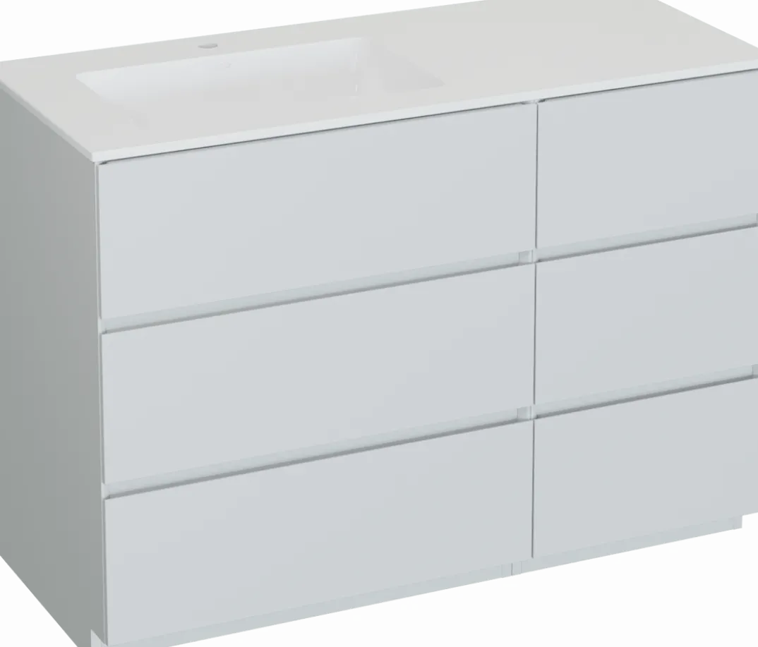 Storke Edge badkamermeubel met Bilia wastafel