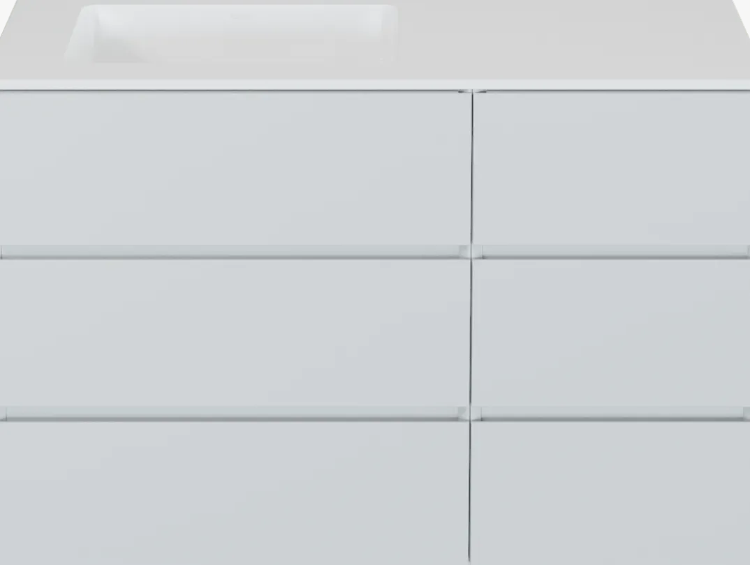 Storke Edge badkamermeubel met Bilia wastafel