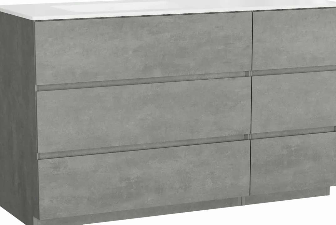 Storke Edge badkamermeubel met Bilia wastafel