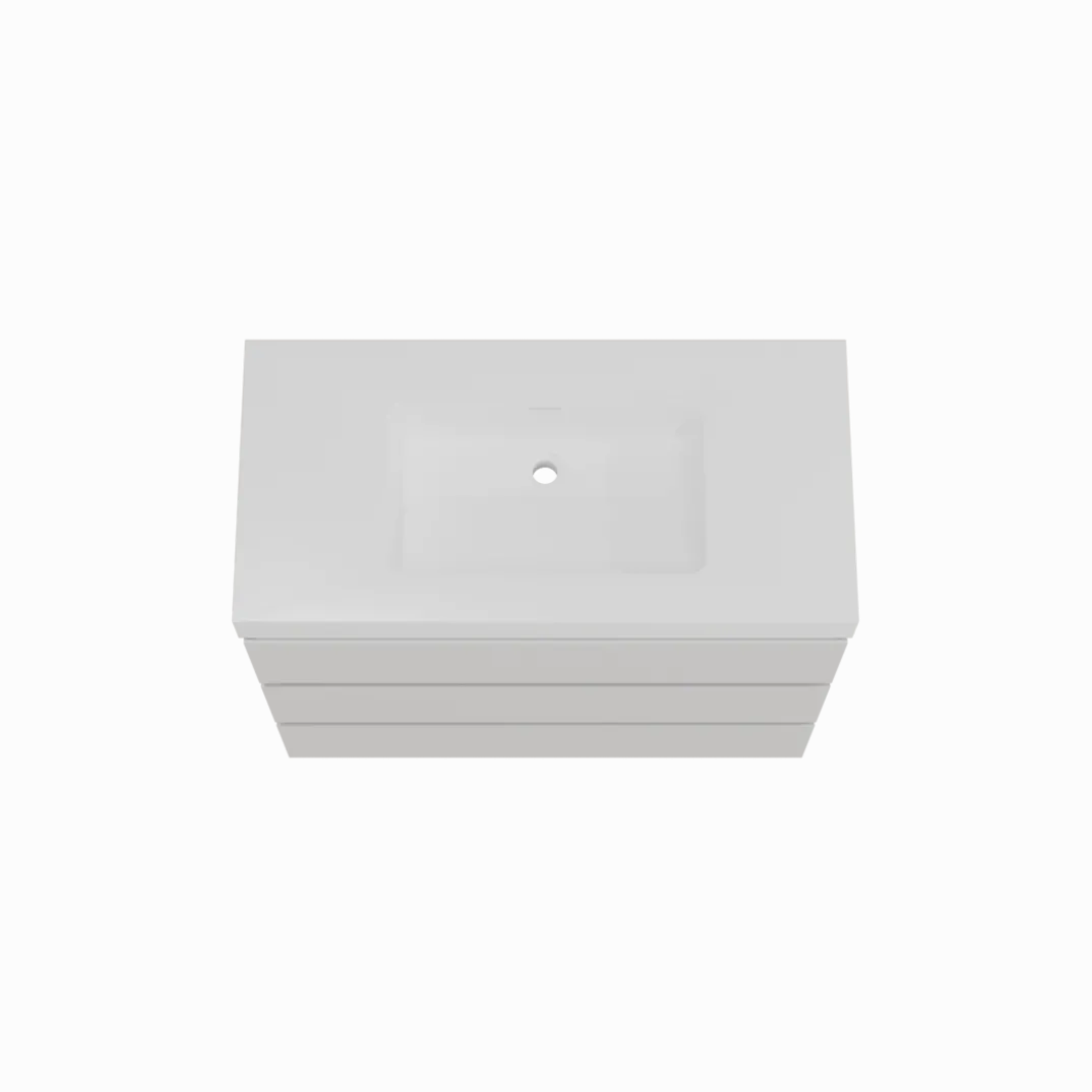 Storke Edge badkamermeubel met Mata High wastafel