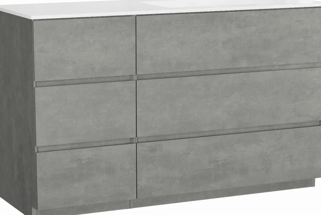 Storke Edge badkamermeubel met Bilia wastafel