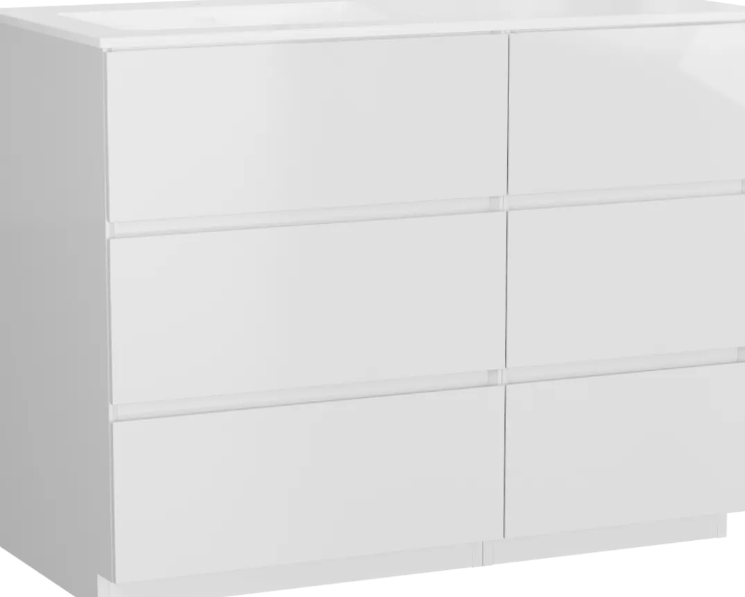 Storke Edge badkamermeubel met Bilia wastafel