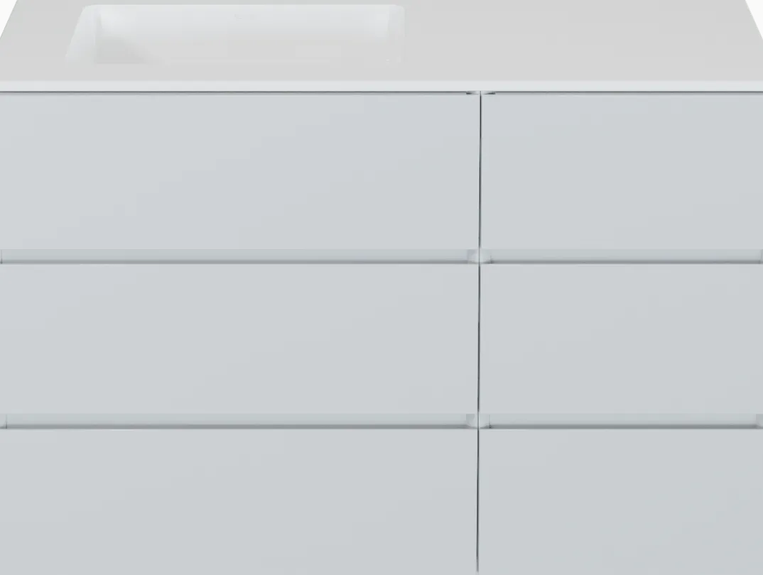 Storke Edge badkamermeubel met Bilia wastafel