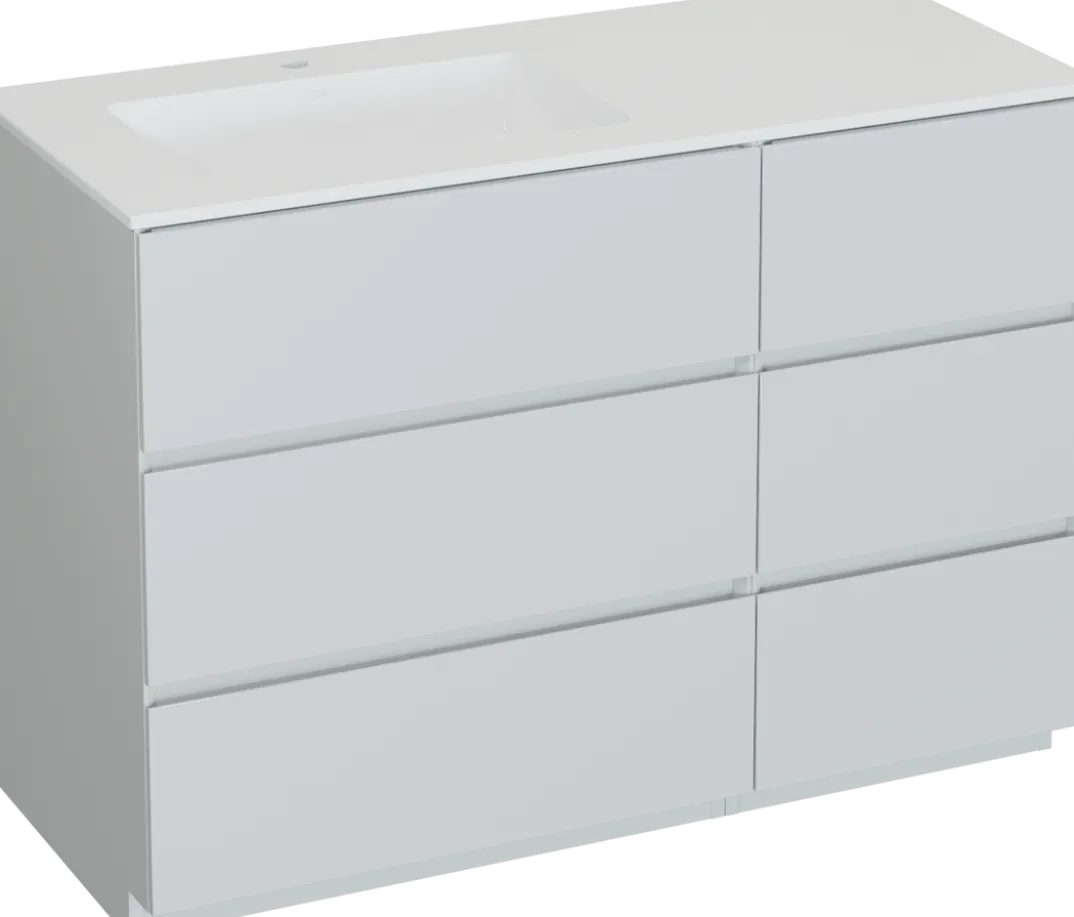 Storke Edge badkamermeubel met Bilia wastafel