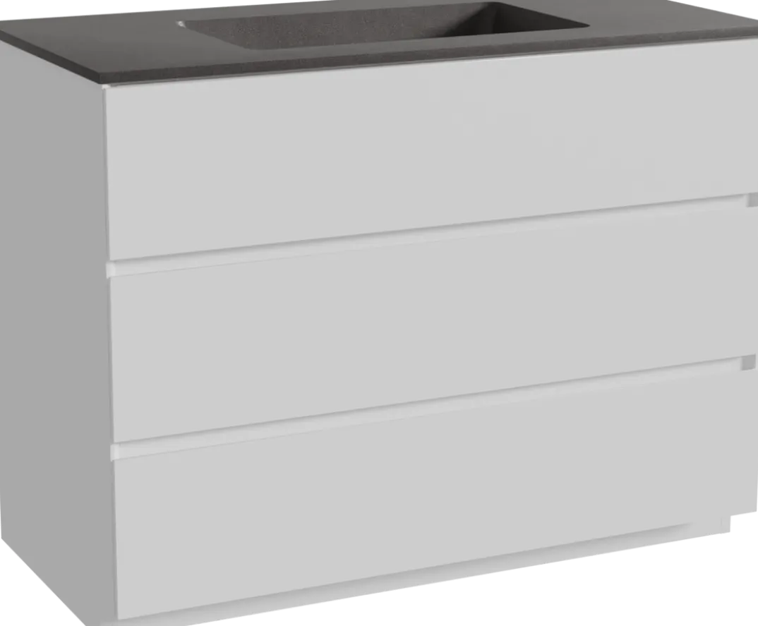 Storke Edge badkamermeubel met Scuro wastafel