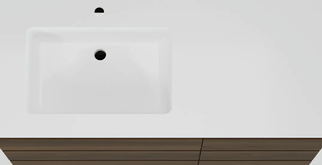 Storke Edge badkamermeubel met Bilia wastafel