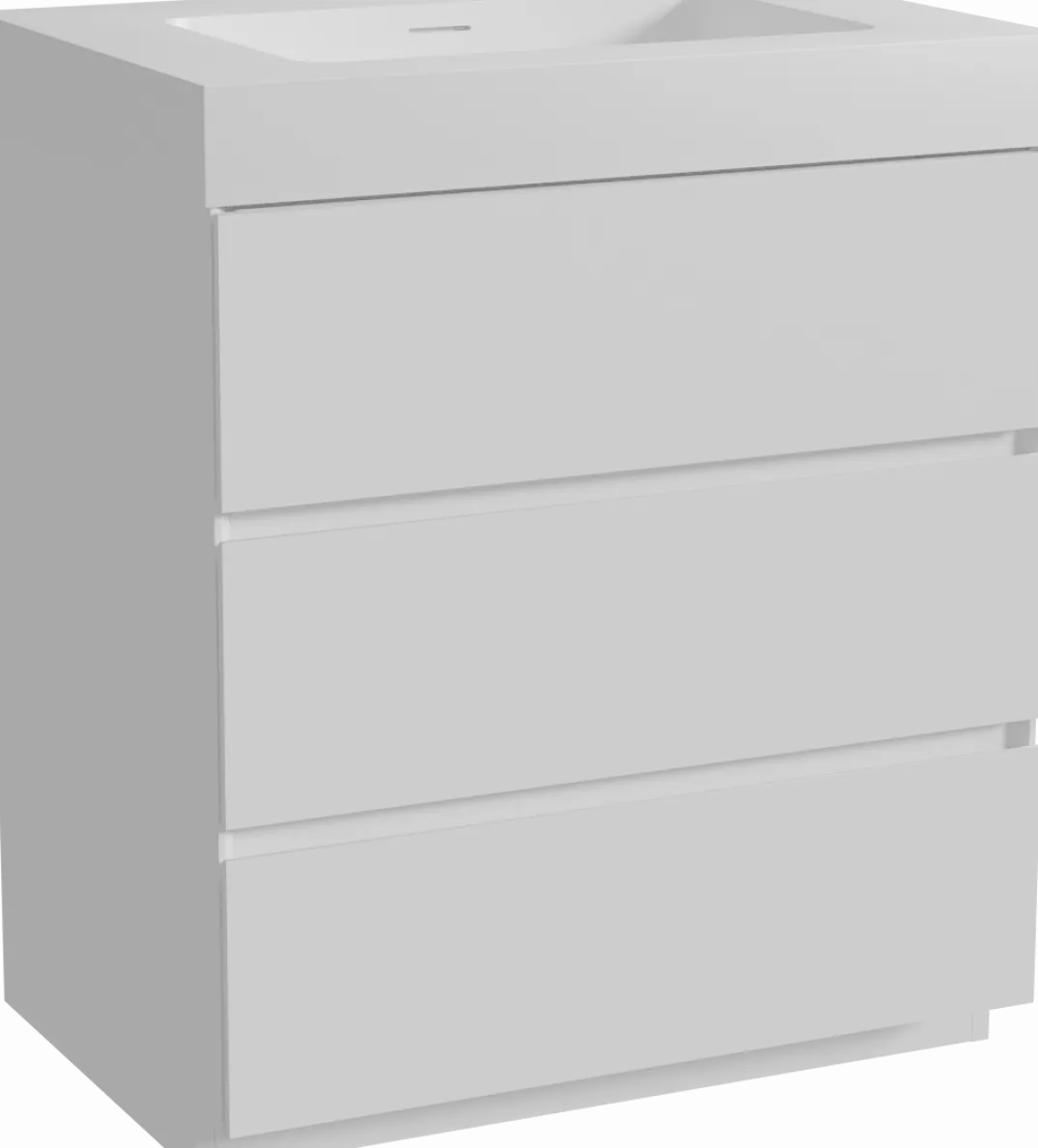 Storke Edge badkamermeubel met Mata High wastafel