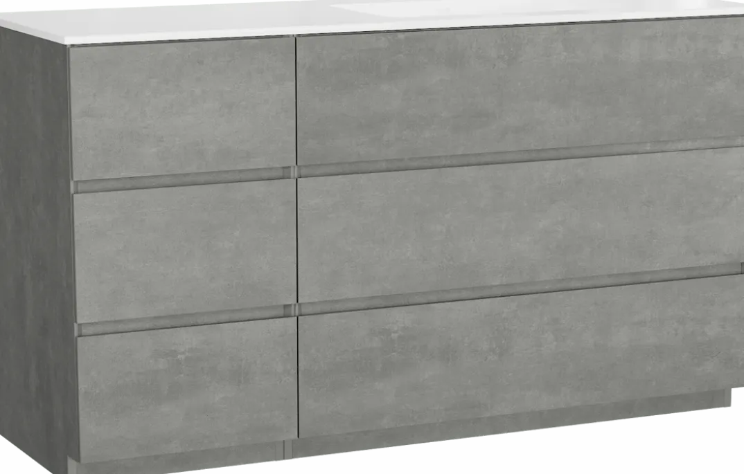 Storke Edge badkamermeubel met Bilia wastafel