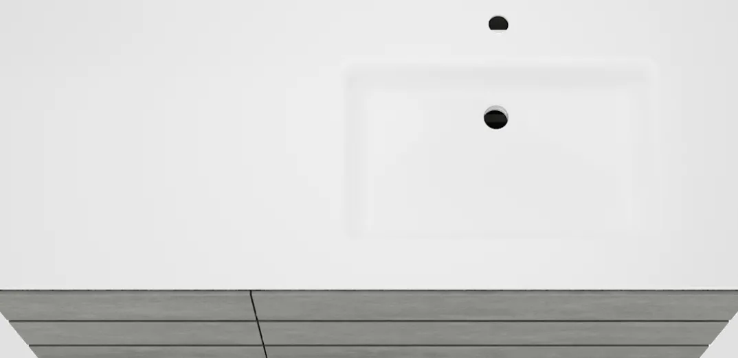Storke Edge badkamermeubel met Bilia wastafel