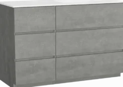 Storke Edge badkamermeubel met Bilia wastafel