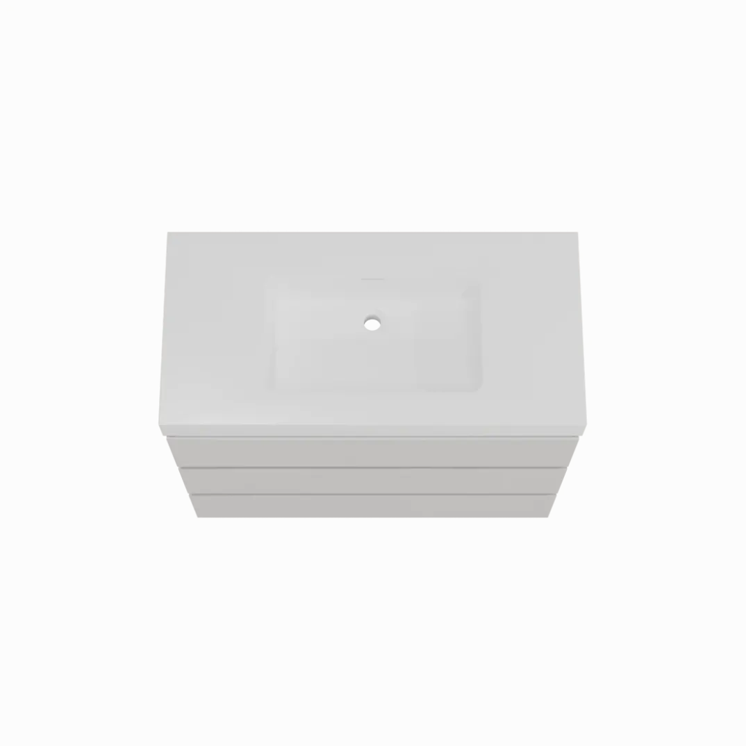 Storke Edge badkamermeubel met Mata High wastafel